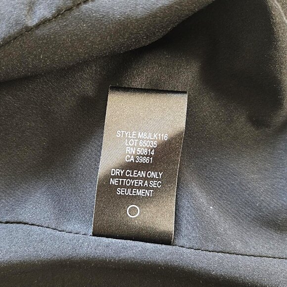 Tahari Women's Blazer, Black Pinstripe - Picture 4 of 7